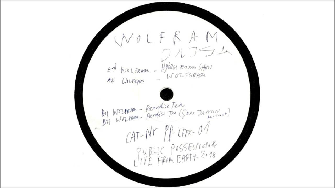 Wolfram - Paradise Tea (Gerd Janson Re-treat)