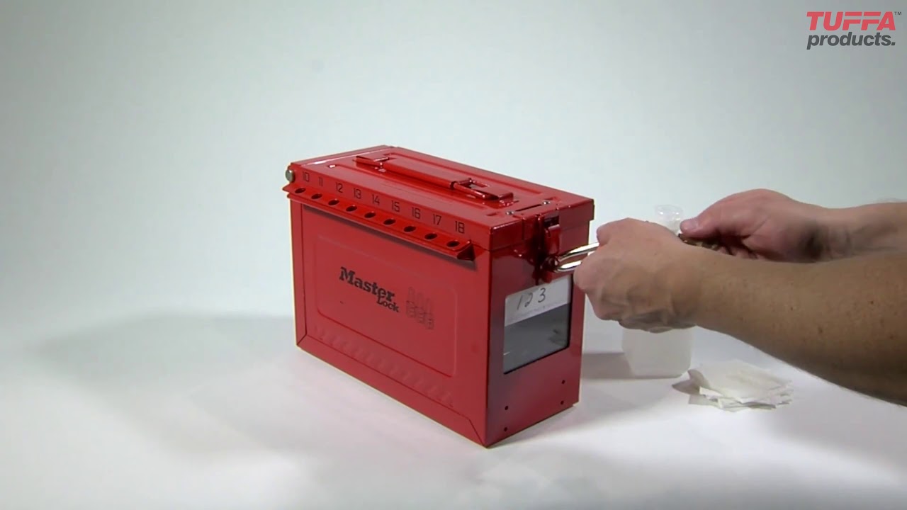 How to use a Masterlock Group Lock Box with Window - S600, S601, S602