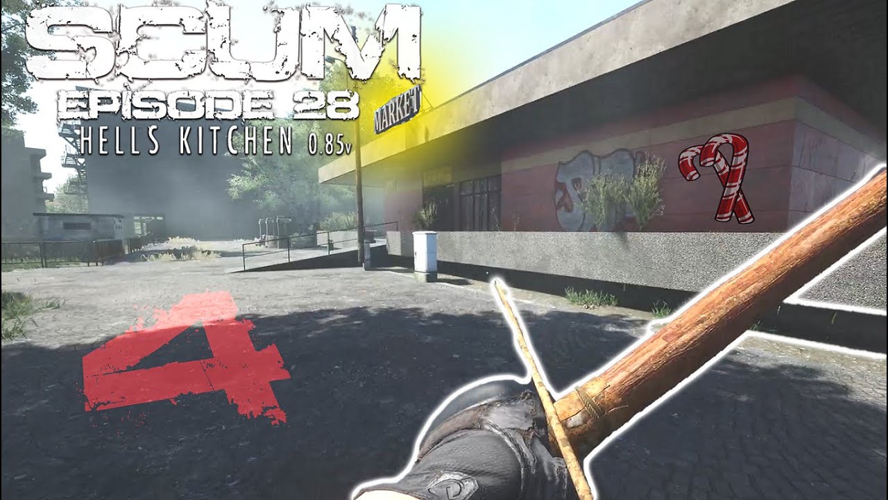 SCUM 0.85 Single-player Series 4: Ep28: Lets go Shopping ! | Hells kitchen #scum #scumsurvival