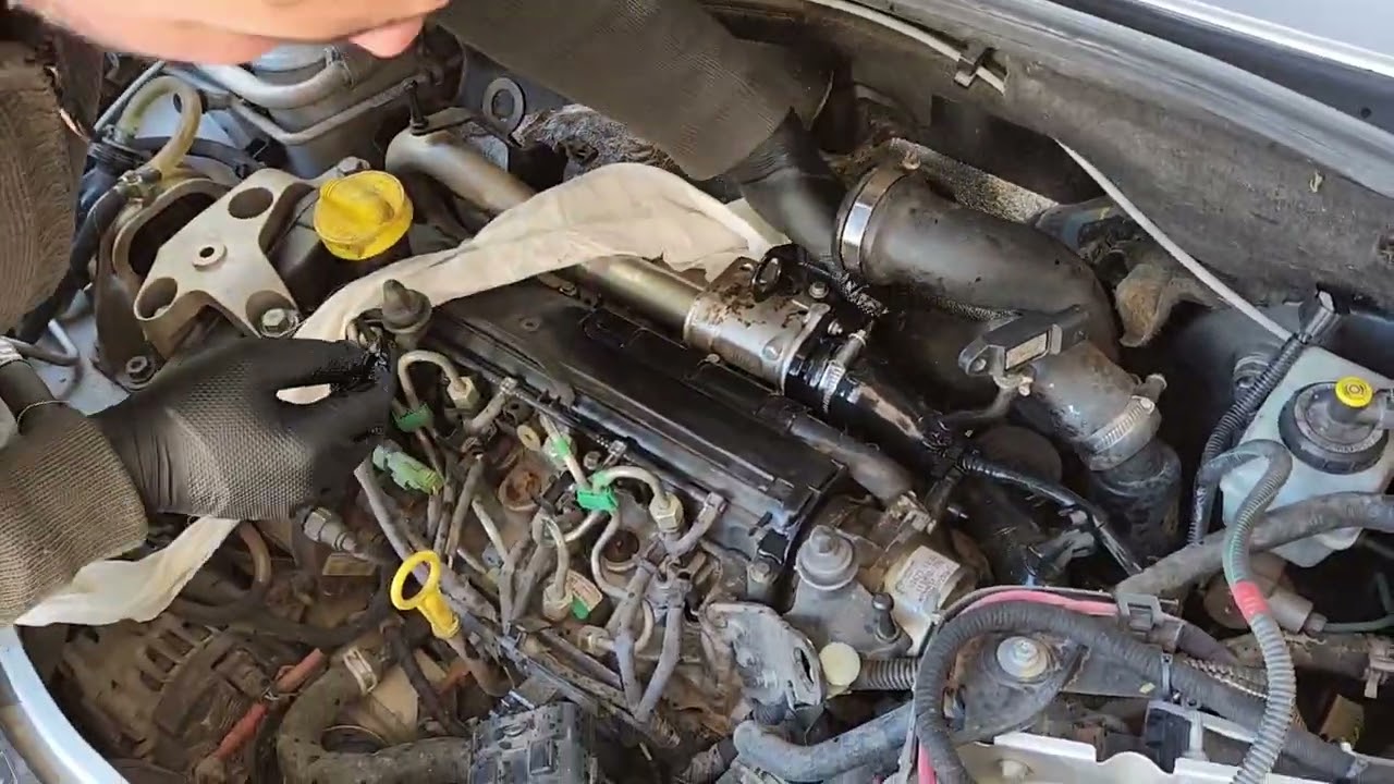 Dacia sandero 1.5 DCI euro4 EGR temizliği. #daciasandero #dacia #dacialogan #egr #dizel