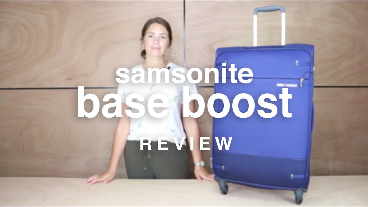Обзор чемодана Samsonite Base Boost | luggage.co.nz