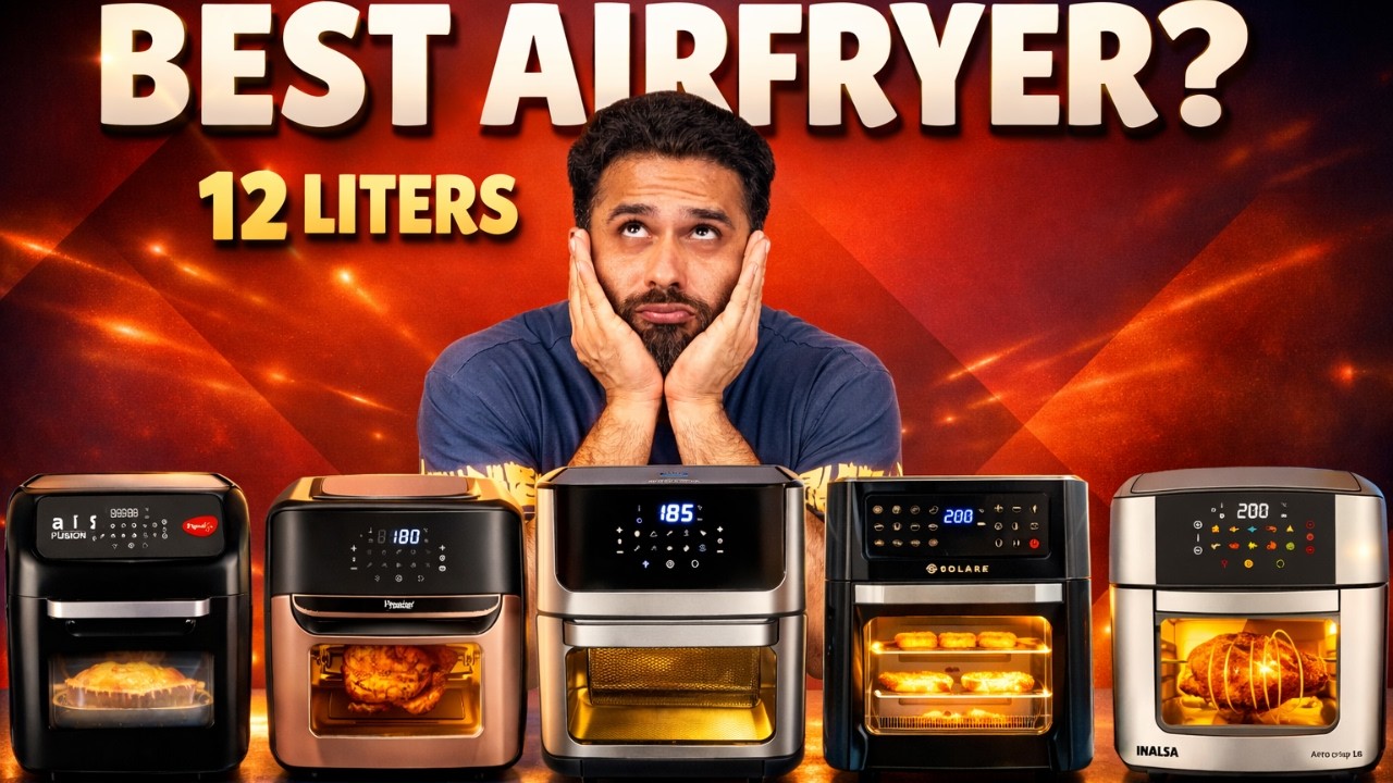 Comparison between top 5 Air fryers in the market | Which one you should buy & why | Born Creator