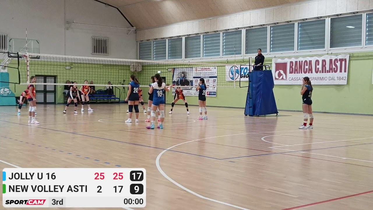 Jolly U 16 vs New Volley Asti - 25/01/2026