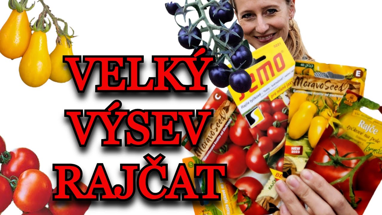RAJČATA | VÝSEV RAJČAT - ZKOUŠÍM VAŠE OBLÍBENÉ ODRŮDY - semínka, vysévání, přírodní stimulant Zeleko