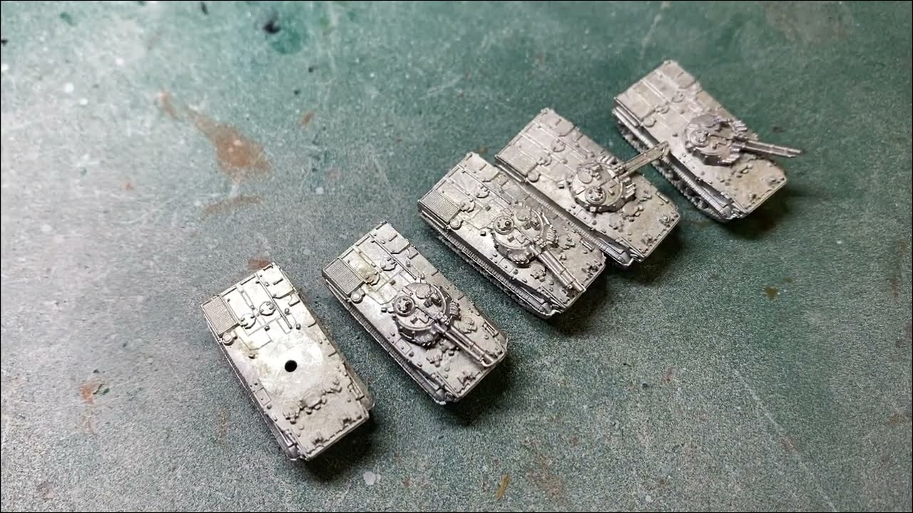 GHQ Micro Armour opening the M2A3 Bradley and the BMP-3 AFV packets 1/285 or 6mm scale.