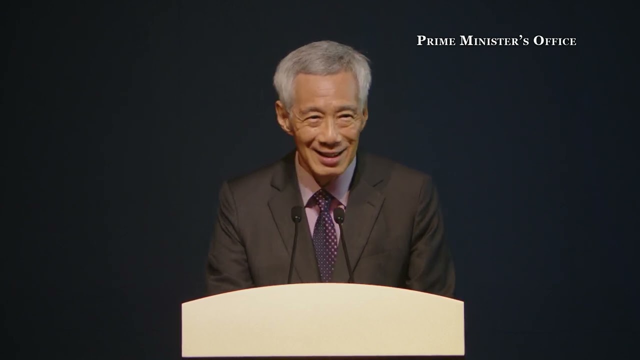 PM Lee Hsien Loong at the DSO National Laboratories 50th Anniversary Dinner