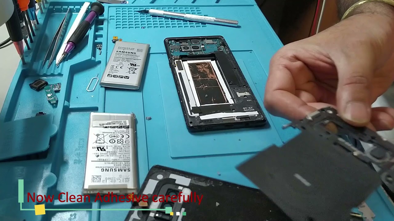 How to Replace the Battery on a Samsung Galaxy Note 8 | Android Battery Replacement