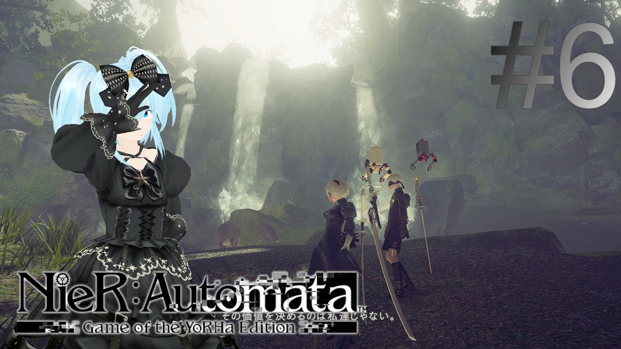 【実況#6：NieR:Automata】どっちにも離反者がいる戦い【天手クル】