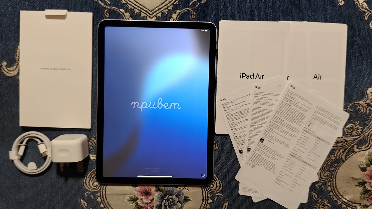 Просто распаковка: iPad Air 2025 11