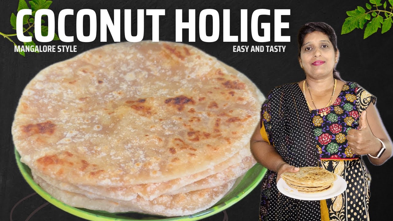 ಕಾಯಿ ಒಬ್ಬಟ್ಟು/ಹೋಳಿಗೆ ಮಾಡುವ ಸುಲಭ ವಿಧಾನ| Kayi Holige|Obbattu Recipe in Kannada | Naariyal Puran Poli