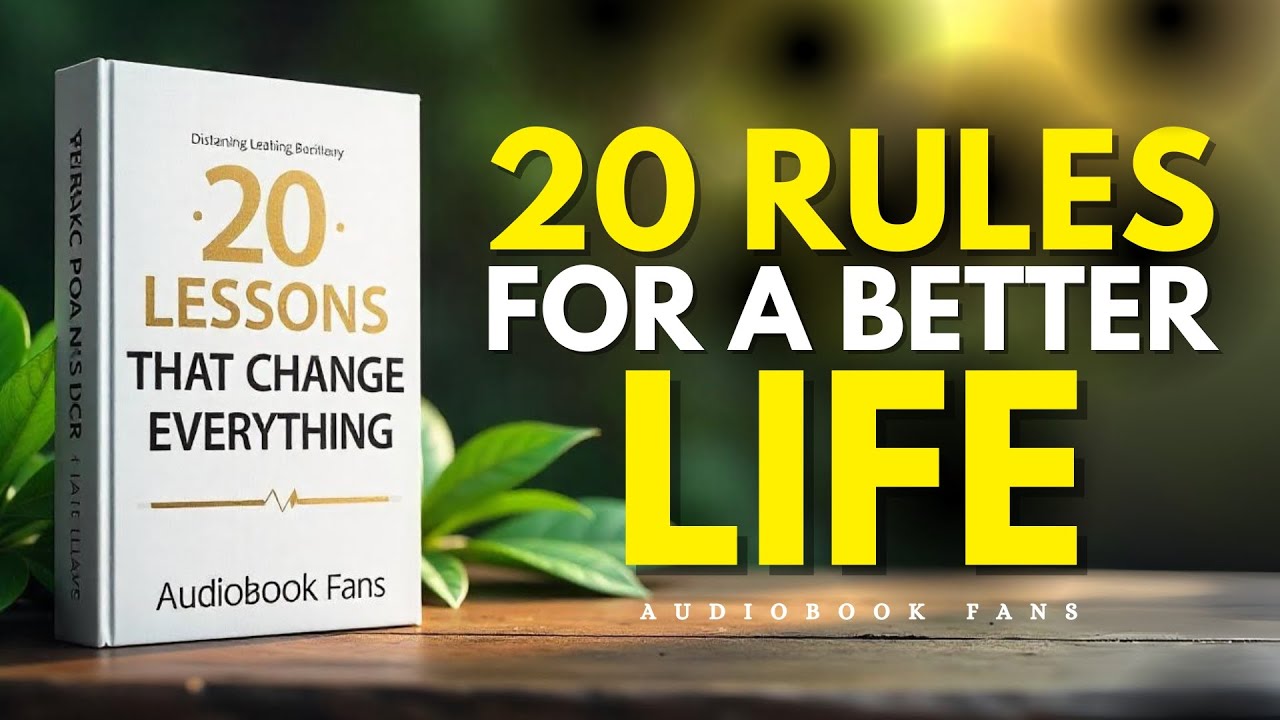 20 Life Lessons To Learn Once That Will Improve Your Life Forever | Audiobook
