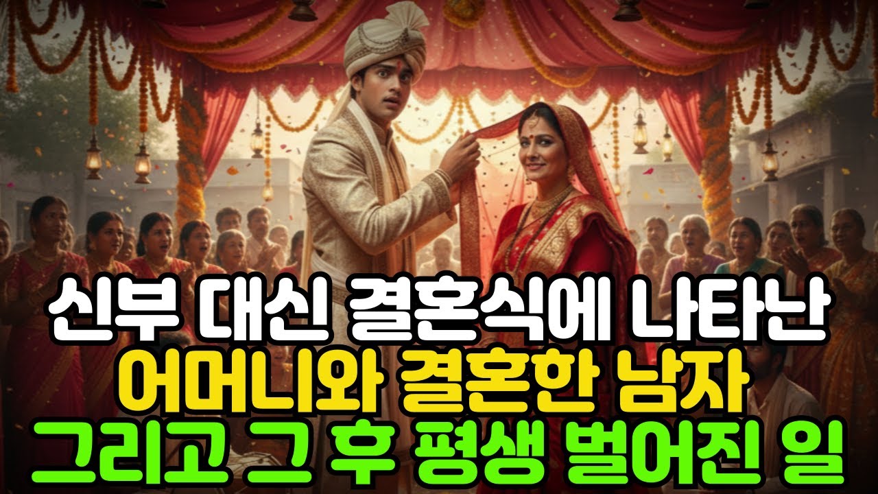 [인도 비하르] 신부 대신 결혼식에 나타난 어머니와 결혼하고 그 후 평생 벌어진 일