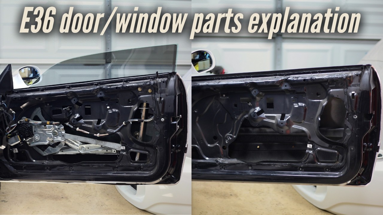 E36 Window Regulator Refresh & Repair | FULL DIY Walkthrough | 4K