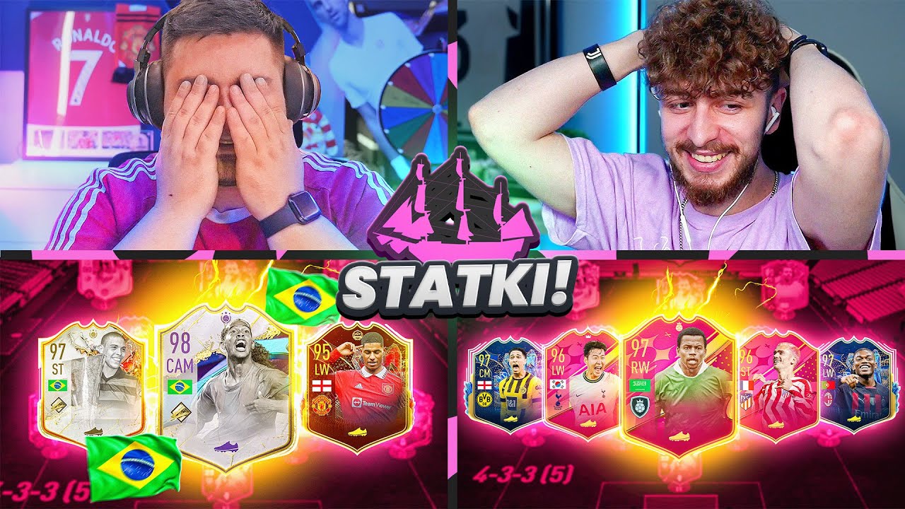 HISTORYCZNE STATKI o RONALDINHO 98 vs Alvin | FIFA 23 ULTIMATE TEAM