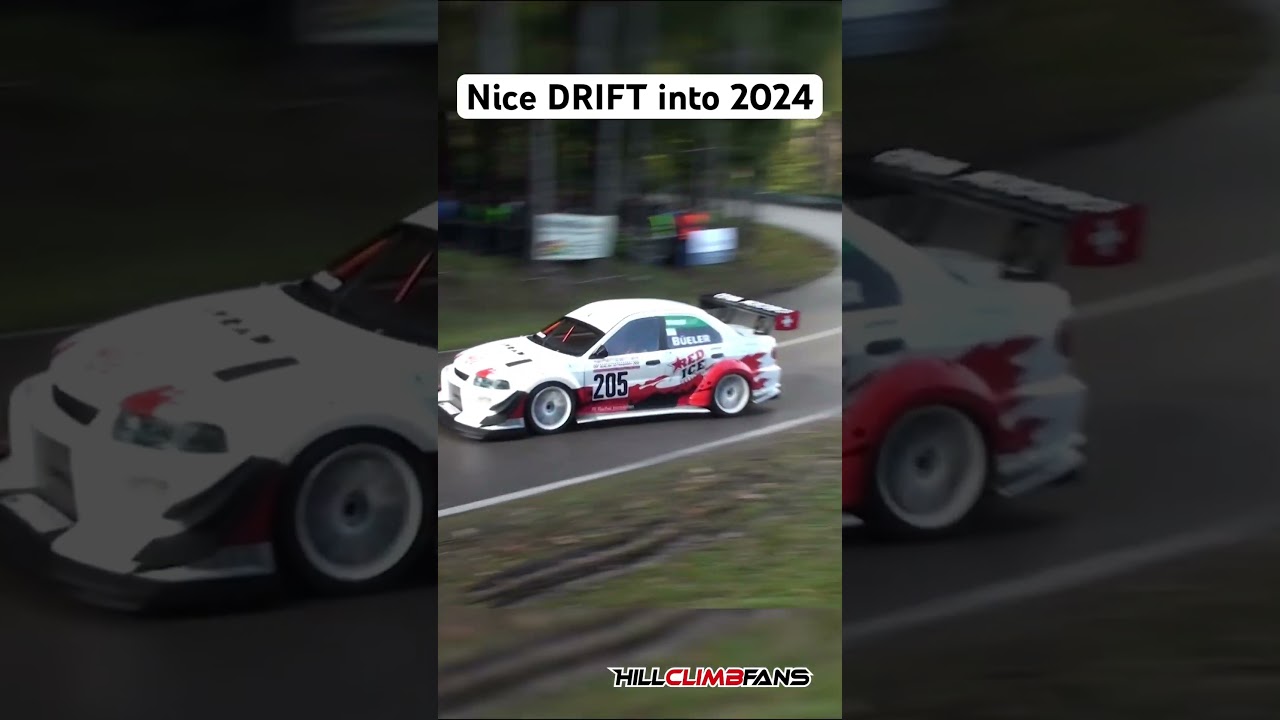 AWD DRIFT into 2024 🤙 #drift #hillclimbfans #hillclimb #bergrennen #shorts