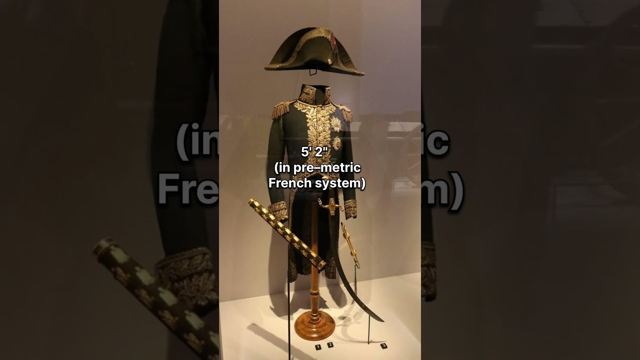 no way Napoleon height was that SHORT #history #art #painting