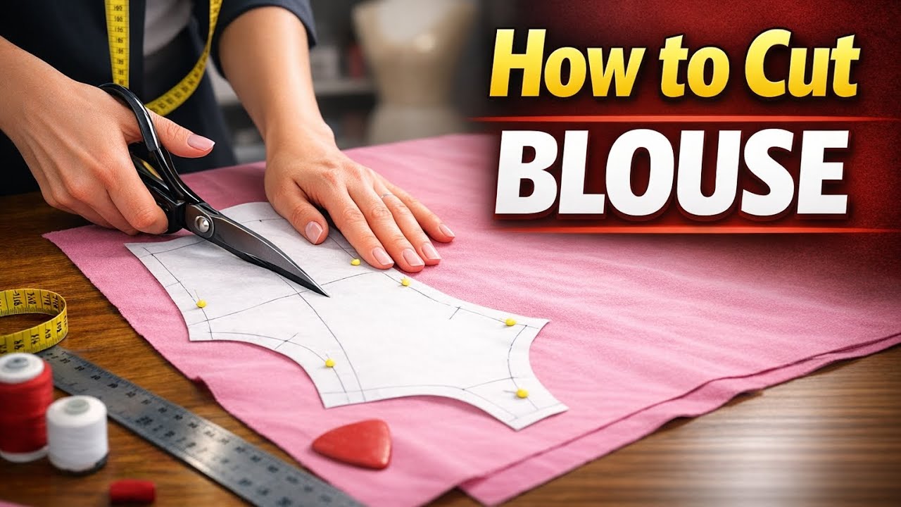 Easy tailoring class how to stitching Day 7  #tailoring #blouse @SSMathuraCollections 
