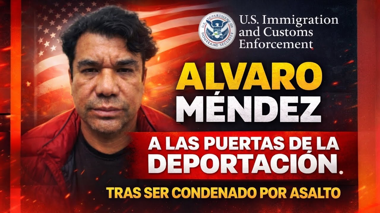 URGENTE 🔥💣🔥ALVARO MÉNDEZ  A LAS PUERTAS DE SU DEPORTACIÓN!!