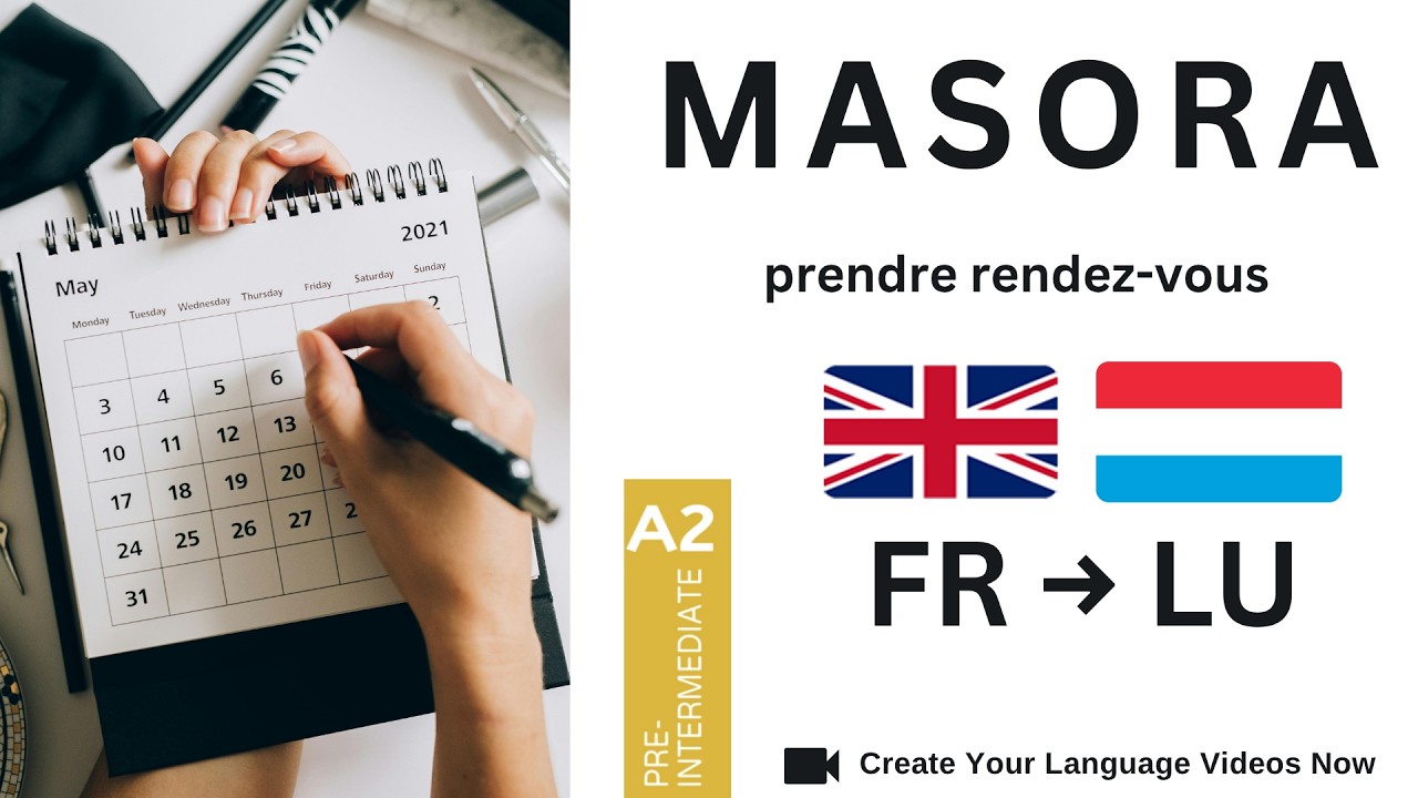 prendre rendez-vous