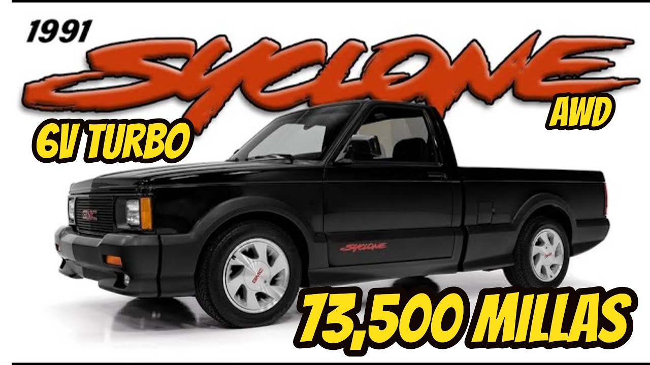 Syclone GMC 91 V6 turbo con nitro traccion en las 4 ruedas truck for sale