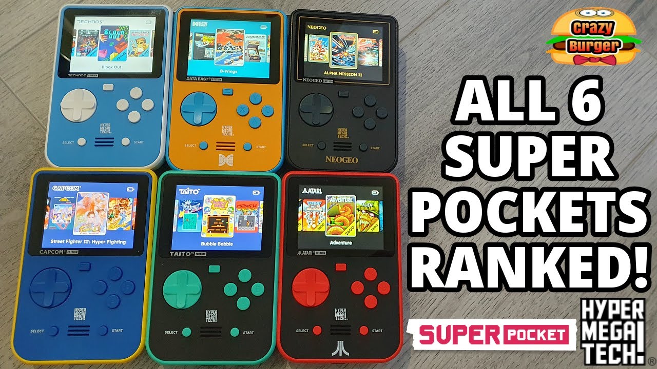 Рейтинг всех 6 суперкарманных игр HyperMegaTech! Самый дешевый способ начать играть в Evercade!