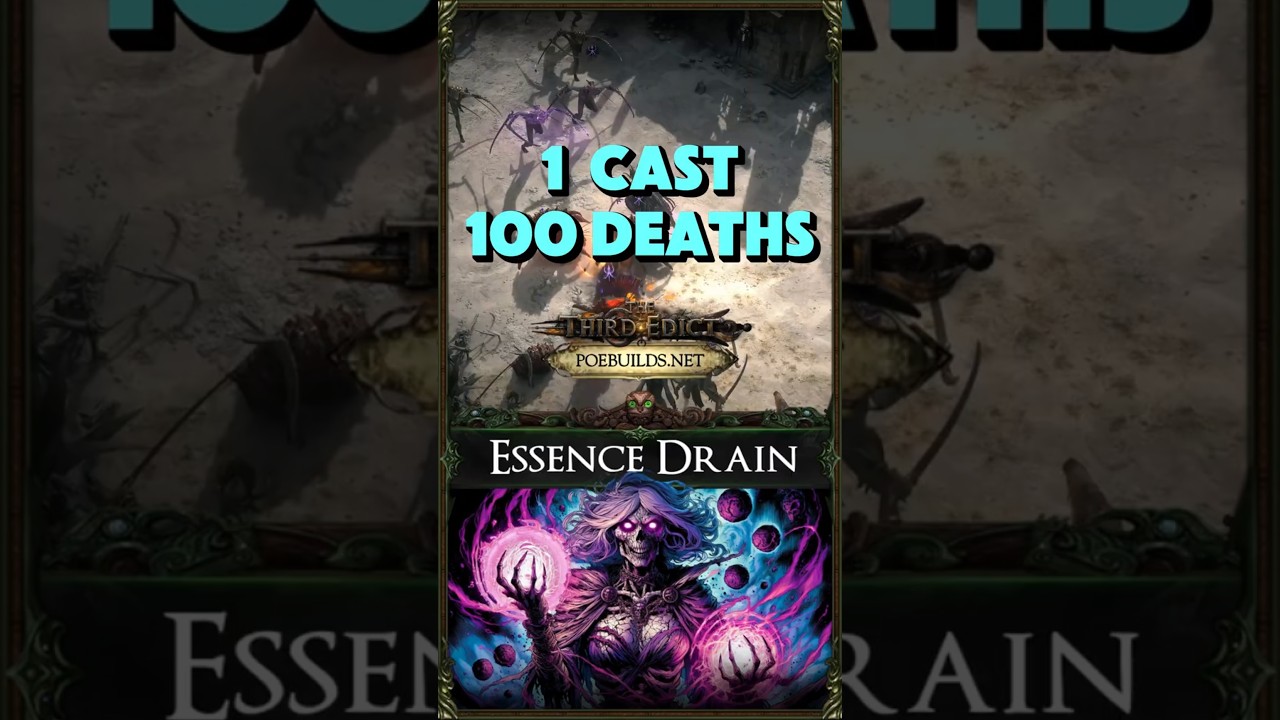 [0.3] THE PURPLE DEATH IS BACK - PoE 2 STARTER BUILD  - THE THIRD EDICT #poebuilds #poe2