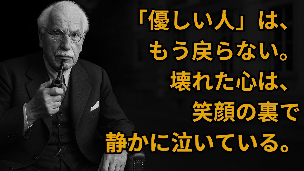 「優しい人」はもう戻らない｜ユング心理学が明かす“静かに壊れる心”の真実