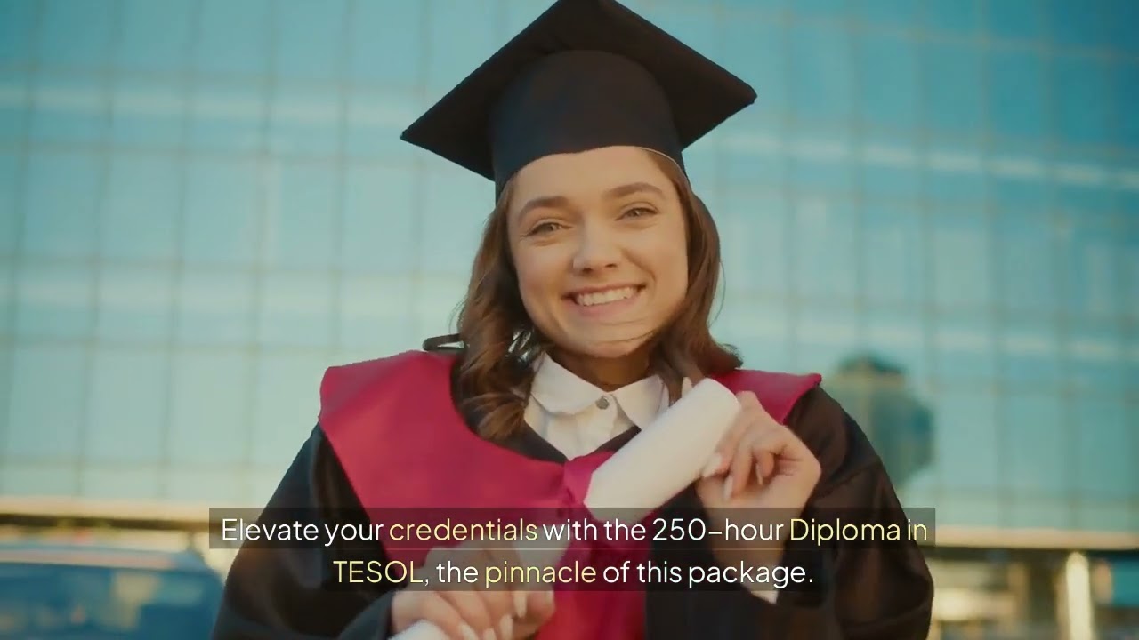 TEFL Certification with Tutor 550-Hour TEFL Course