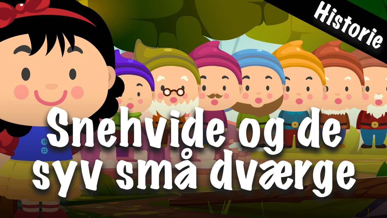 Snehvide og de syv små dværge | Eventyr for børn | Godnathistorie for børn