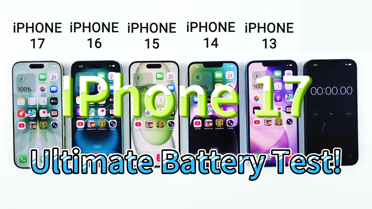iPhone 17 Ultimate Battery Test! IOS 26