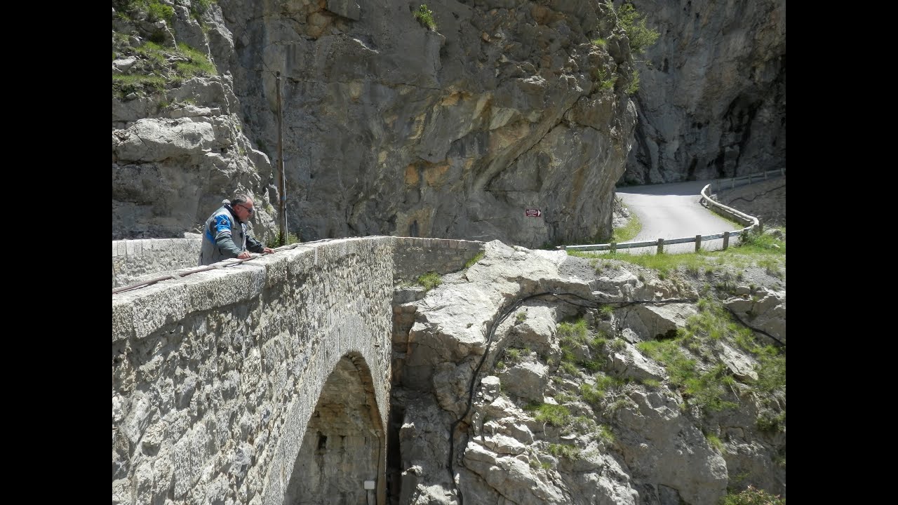 francia in moto pont du chatelet saint paul sur ubaye