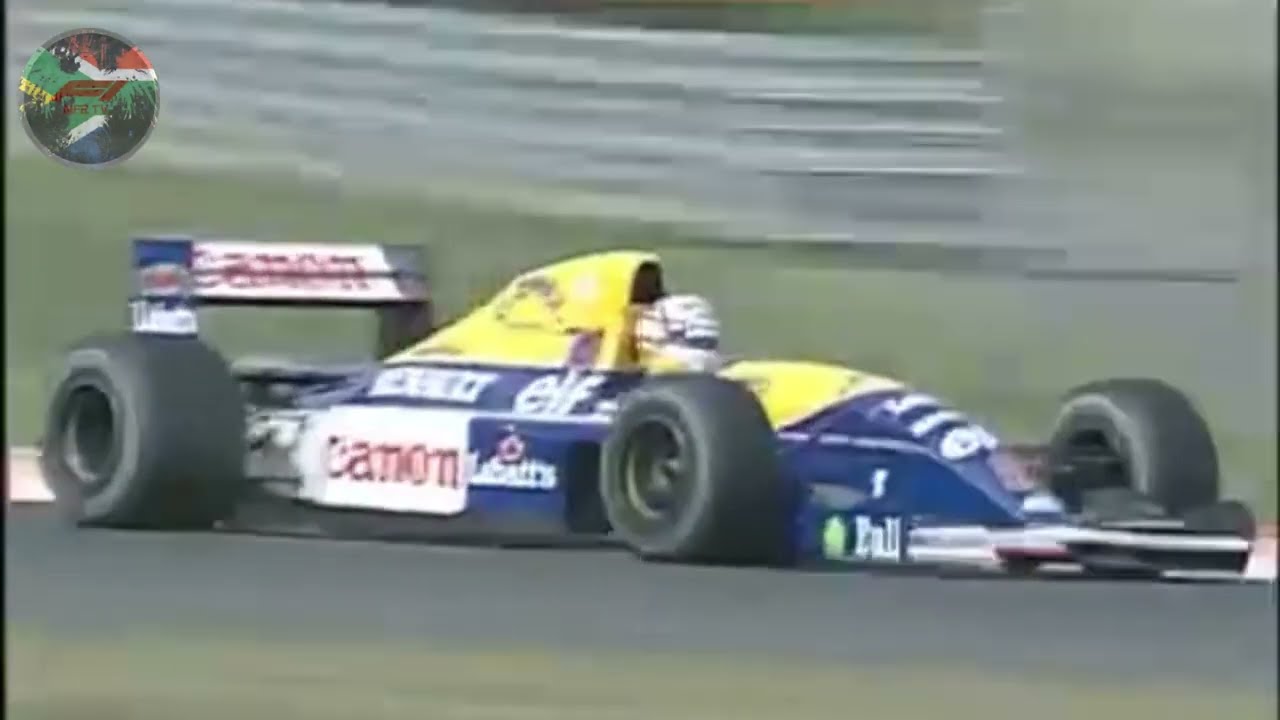 F1 Classic Sounds Nigel Mansell Williams Renault V10 lap in qualifying  France 1991