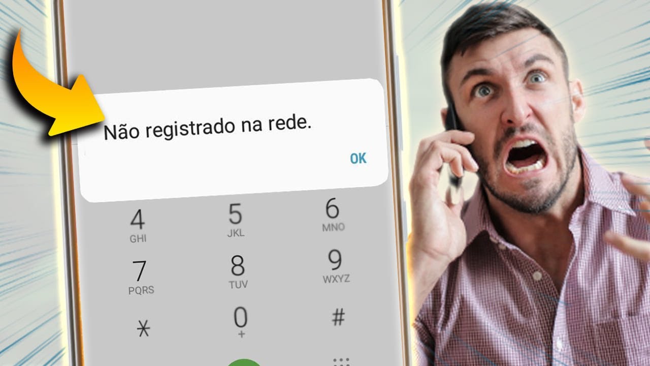 Não Registrado na Rede Erro no Chip [3 Soluções Definitivas]