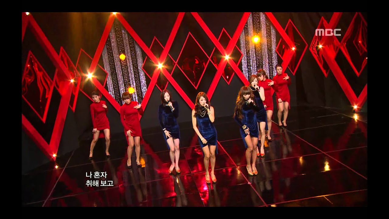 Sistar - Alone, 씨스타 - 나 혼자, Music Core 20120421
