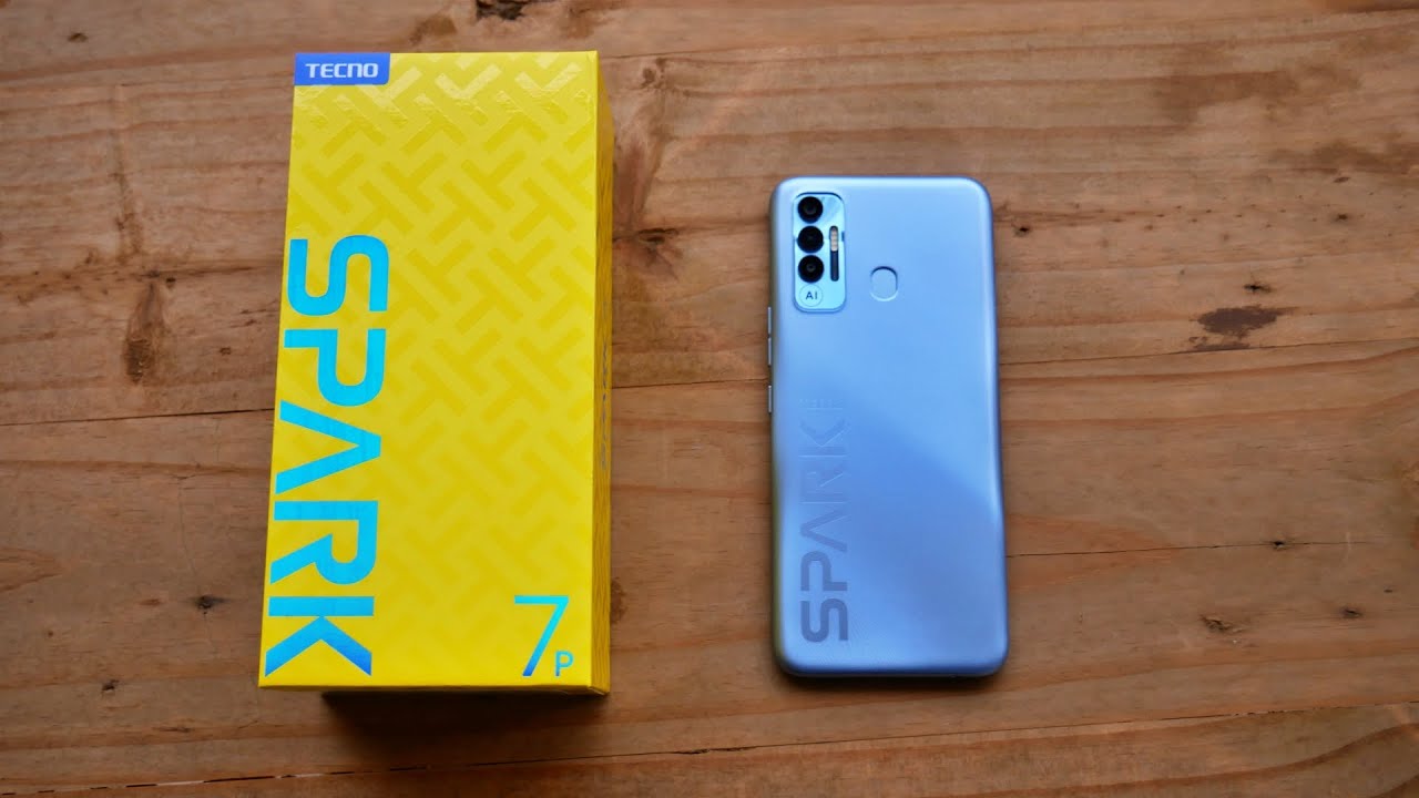 Tecno Spark 7P: Unboxing