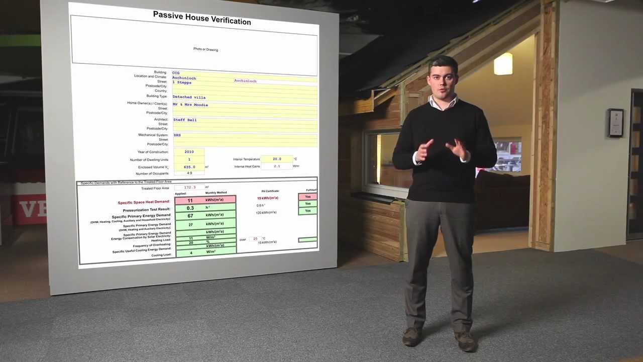 Passive House PHPP - SPHC (Pt 7)