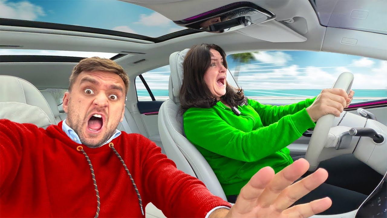 AUTONEHODA za MILI&Oacute;NY? | St&aacute;ňa JEZD&Iacute; poprv&eacute; v životě ELEKTRO AUTEM!