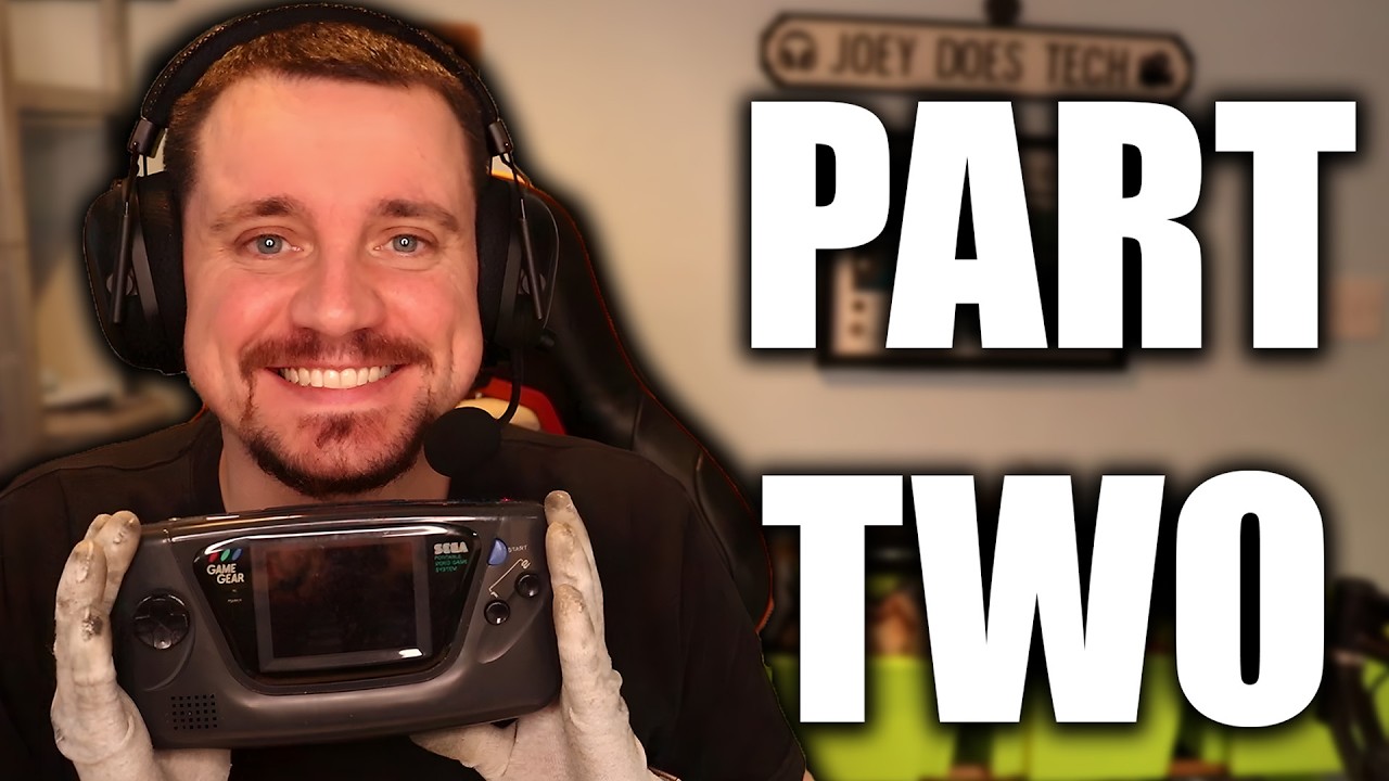 No Power GameGear Part Two with Help from @riparazioni vendita new & retrogame  Joey Learns - S1:E04