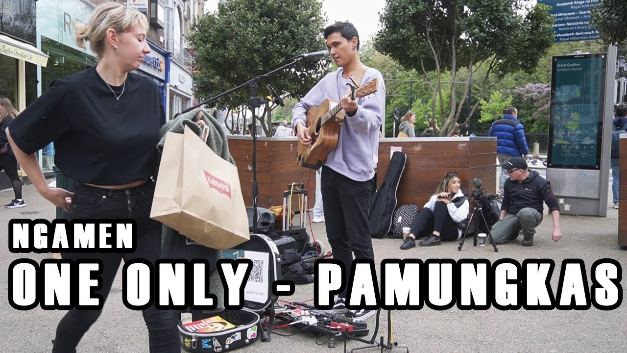 FIRST TIME BUSKING ONE ONLY - Pamungkas! 🇮🇩
