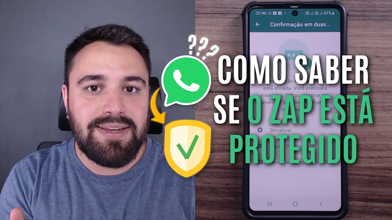 COMO SABER SE A CONFIRMAÇÃO EM DUAS ETAPAS DO WHATSAPP ESTÁ ATIVADA