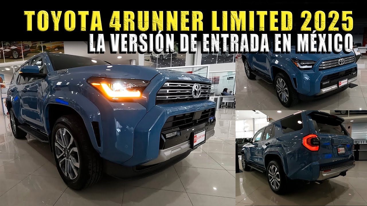 TOYOTA 4RUNNER LIMITED 2025 🔴 LA VERSIÓN DE ENTRADA MEJOR QUE TOYOTA HIGHLANDER 2025