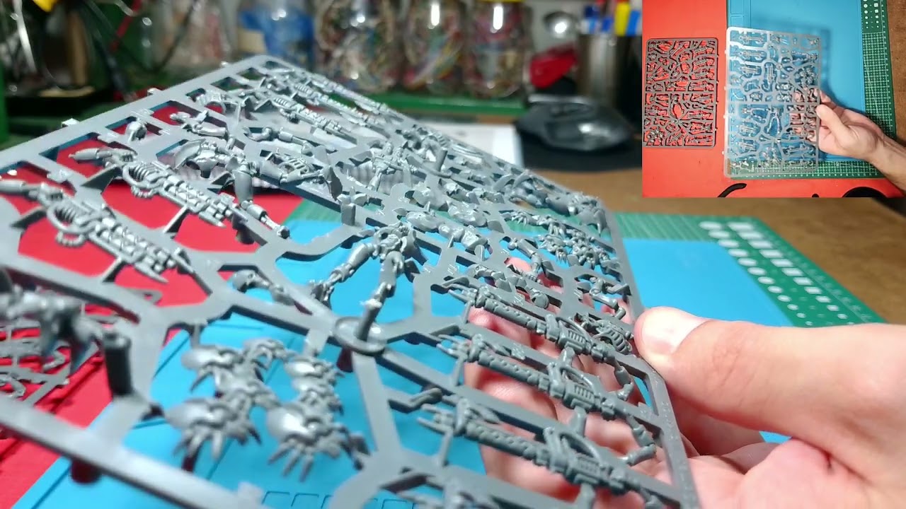 Armado de Necrons Warriors parte 1