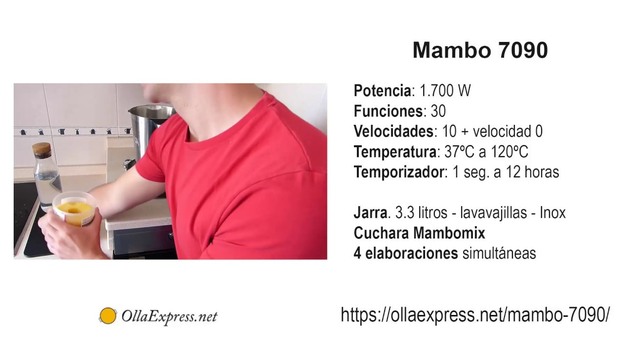 Mambo 7090. El mejor robot de cocina de Cecotec en relaci&oacute;n Calidad Precio. An&aacute;lisis y receta
