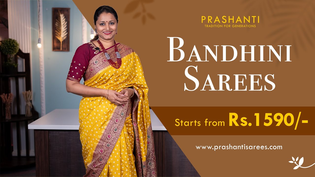 Bandhini Sarees | Prashanti | 11 Dec 2023