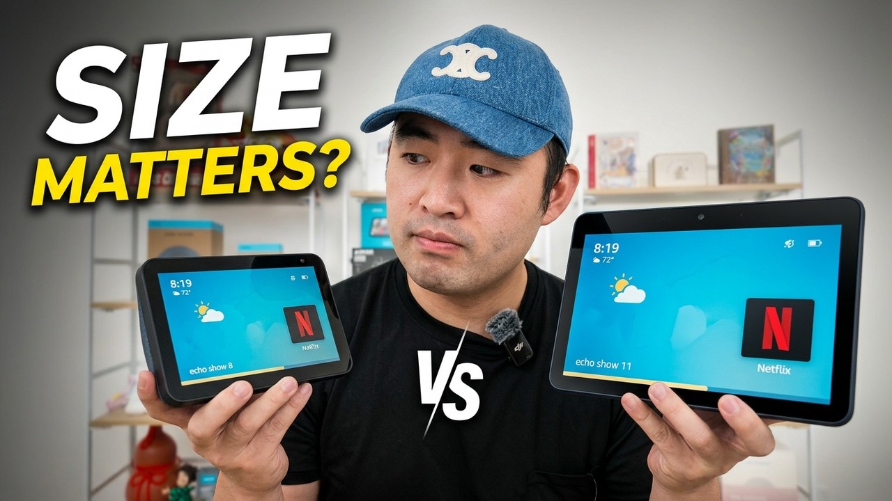 Echo Show 8 vs 11 | Size Doesn't Tell the Whole Story