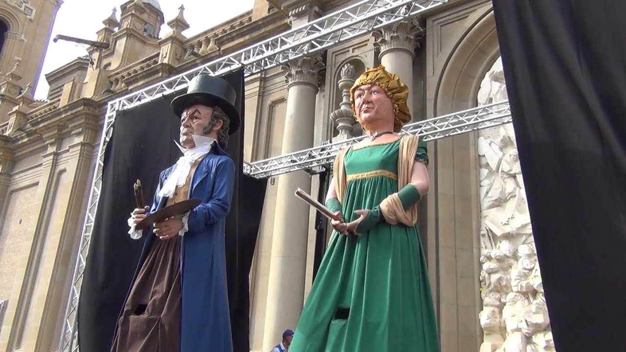 Presentación de los gigantes de Francisco de Goya y Josefina Bayeu