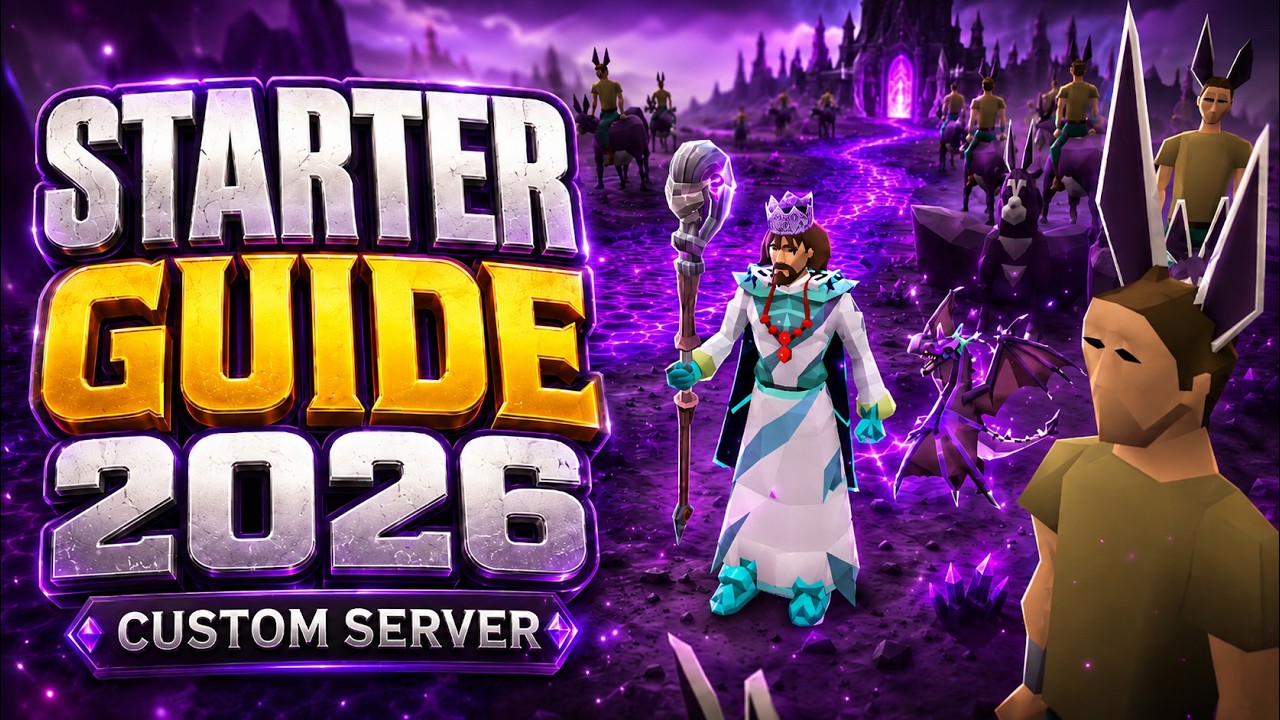 STARTER GUIDE 2026! SUPER EASY TO GET STARTED ON THIS BRAND NEW CUSTOM SERVER! (HUGE GIVEAWAY)