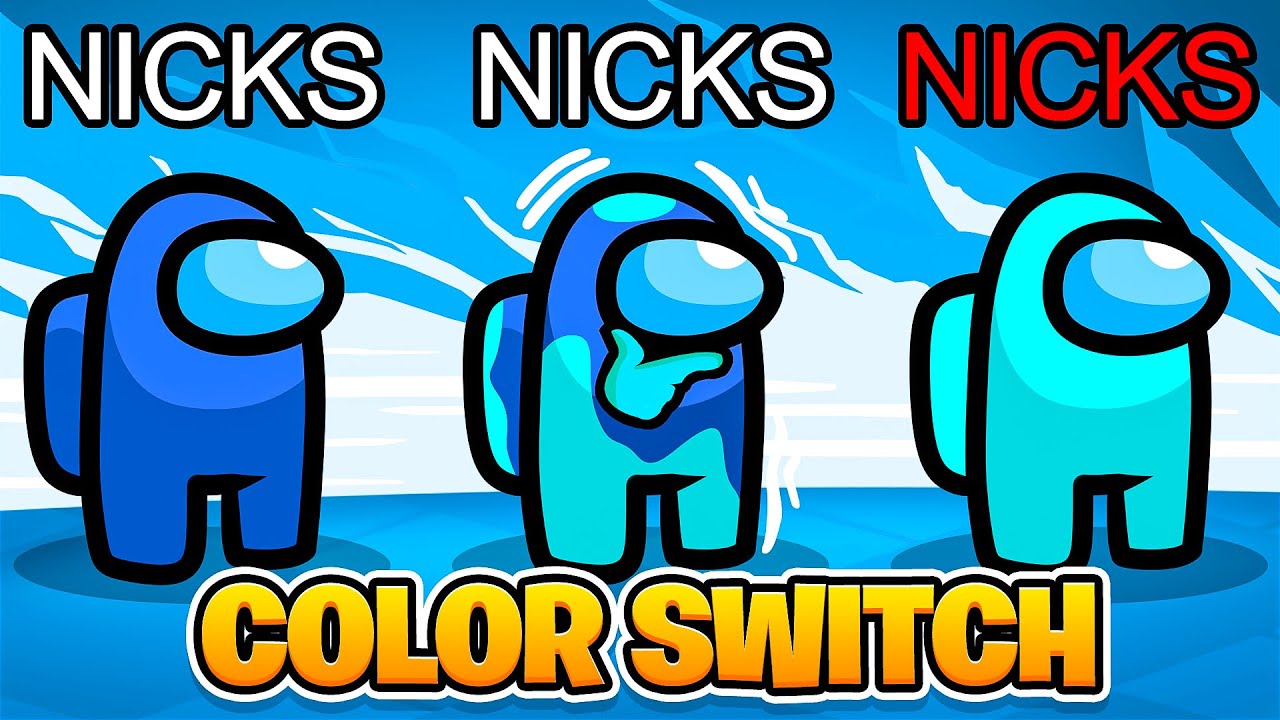 among us but colors change every 30 seconds...