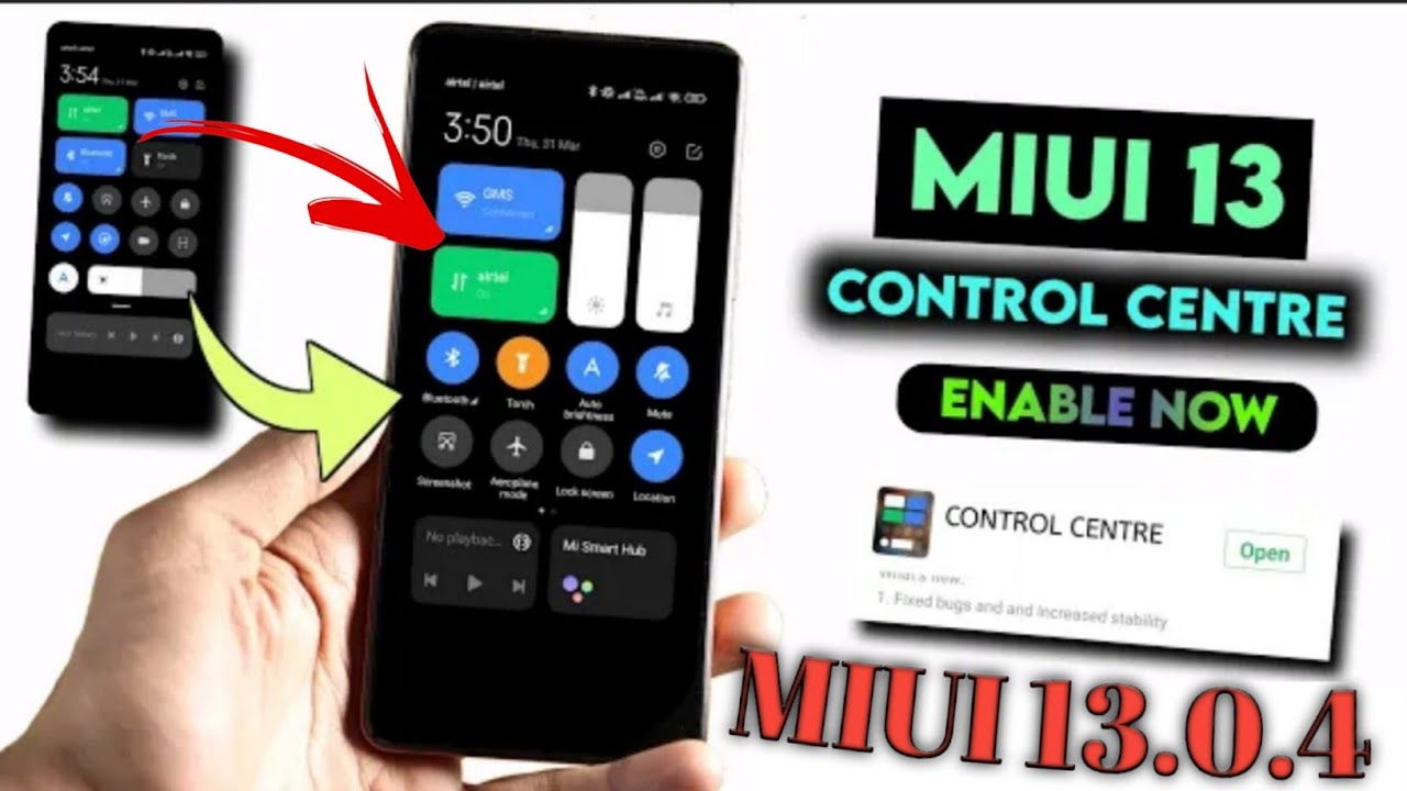 Miui 13.5 Control Centre 3.0 | How to Install/Enable Miui 13 Control Centre Any Xiaomi/Poco Device