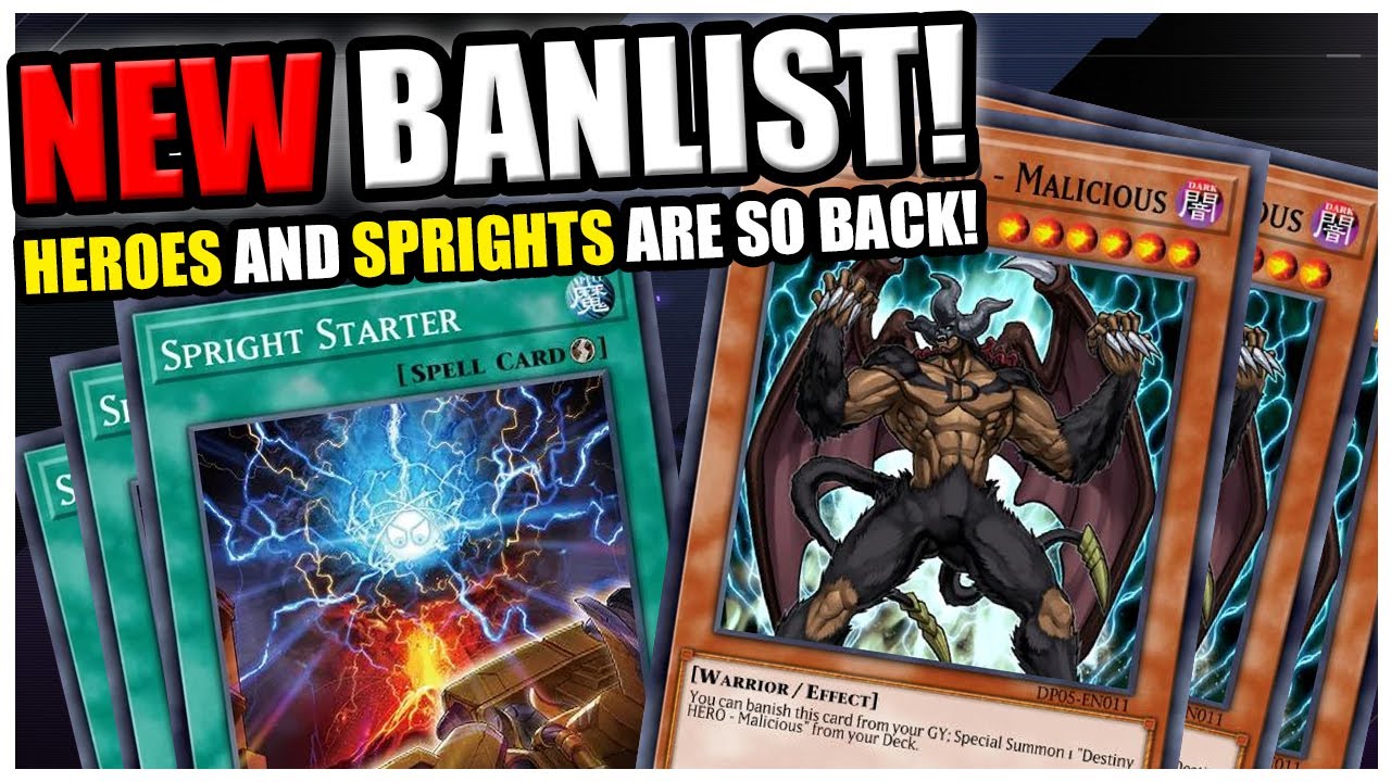 *NEW* (UN)BANLIST | Yu-Gi-Oh! Master Duel